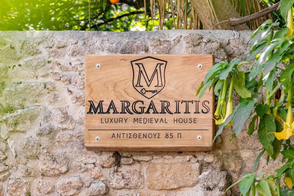 Margaritis Luxury Medieval House Rhodes City Eksteriør bilde